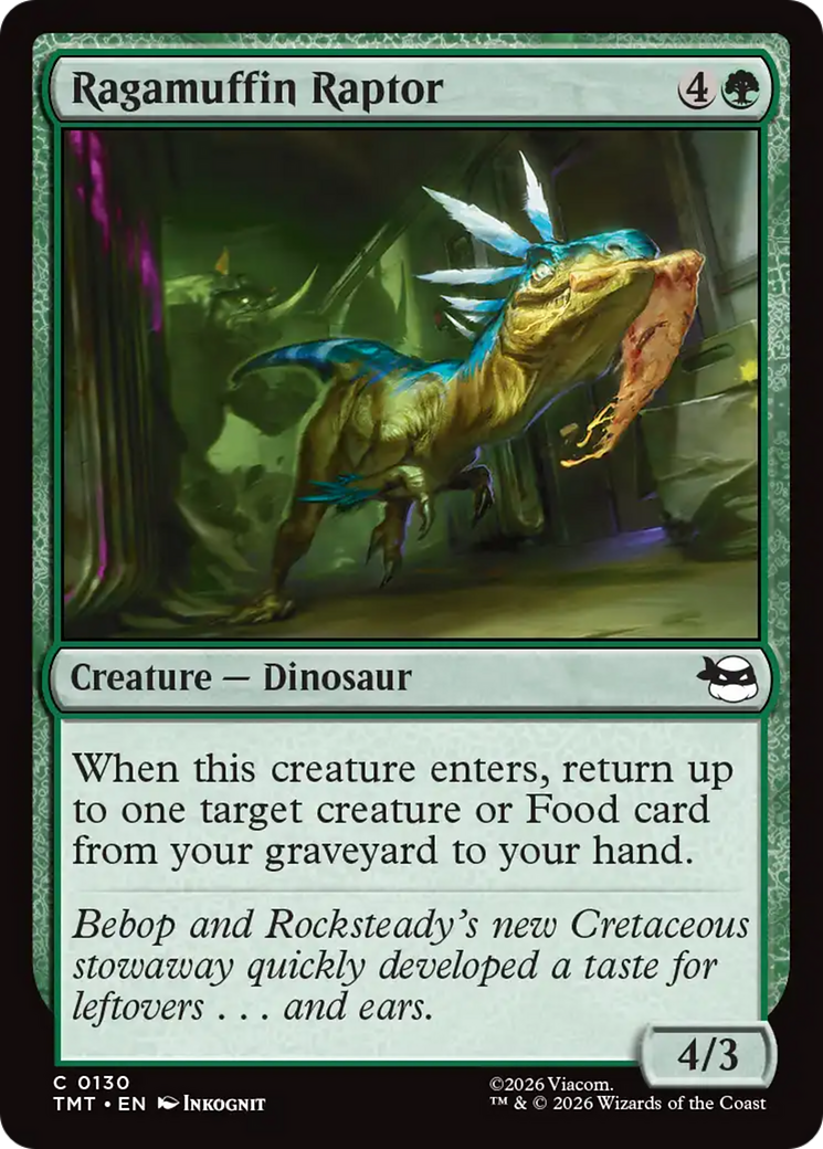 Ragamuffin Raptor [Teenage Mutant Ninja Turtles] | Card Citadel