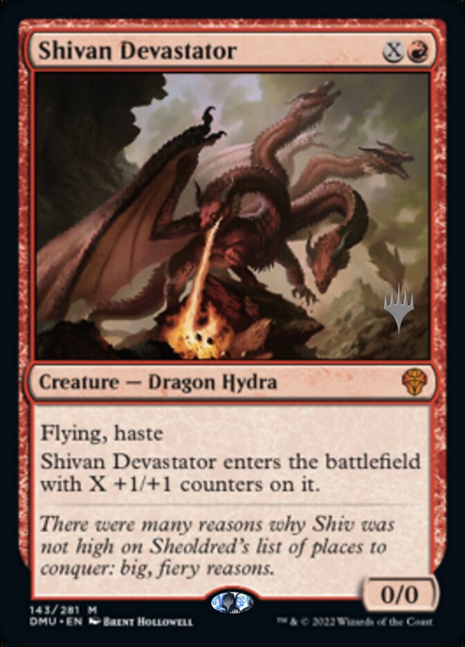 Shivan Devastator (Promo Pack) [Dominaria United Promos] | Card Citadel