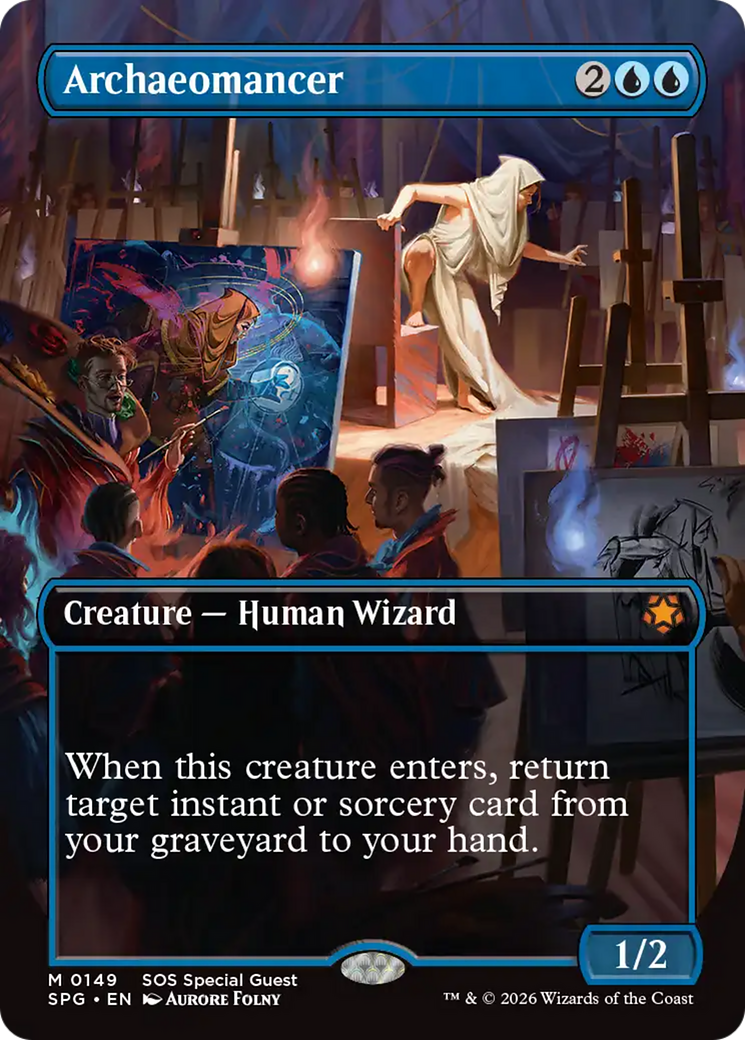 Archaeomancer (Borderless) [Secrets of Strixhaven Special Guests] | Card Citadel