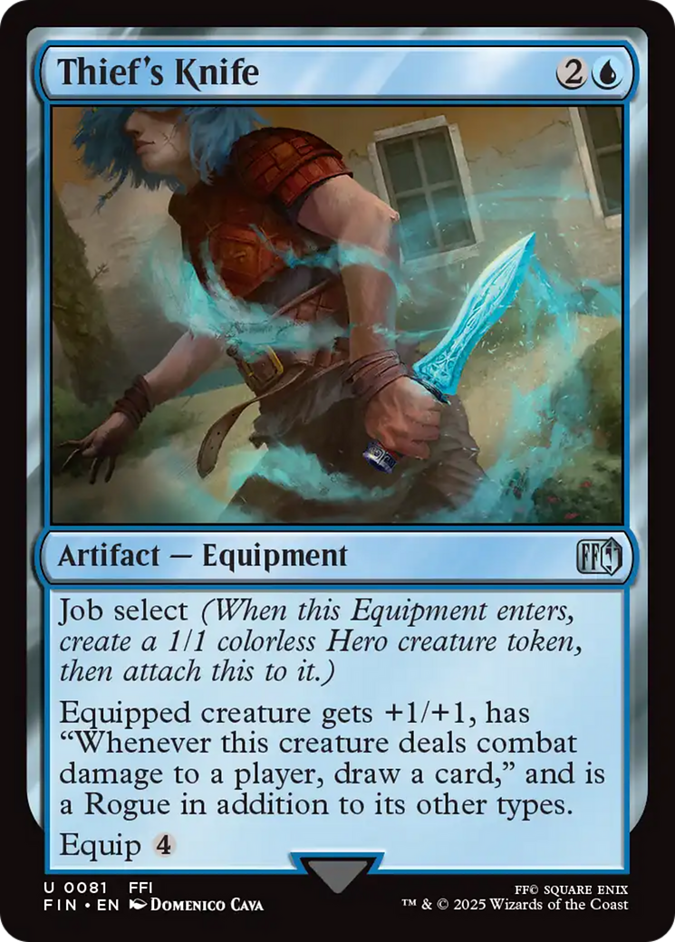 Thief's Knife [FINAL FANTASY] | Card Citadel