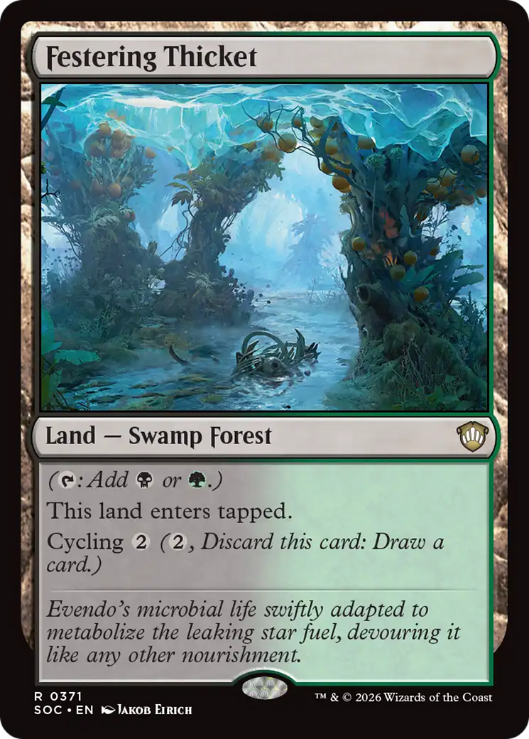 Festering Thicket [Secrets of Strixhaven Commander] | Card Citadel