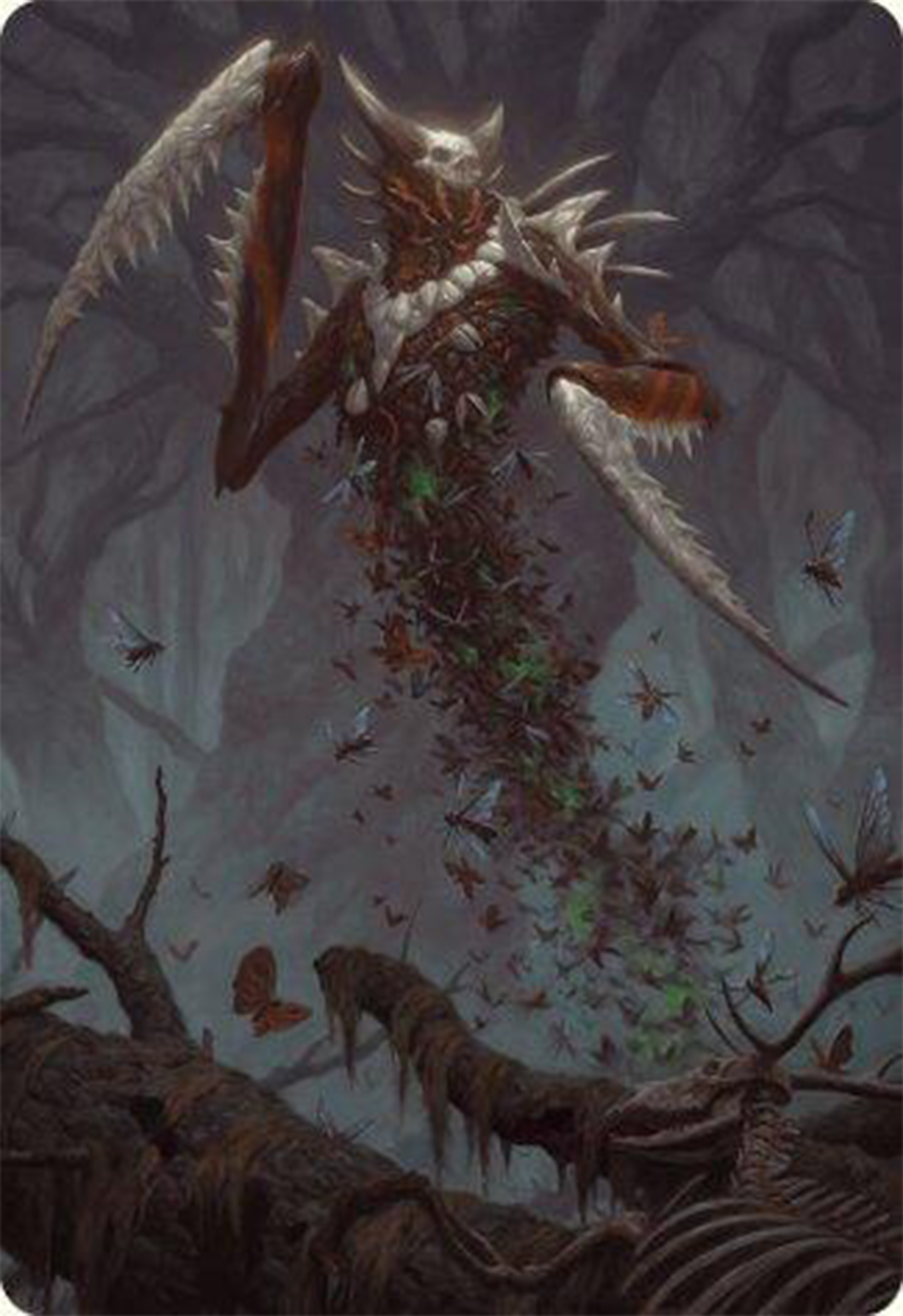 Grist, the Plague Swarm Art Card [Modern Horizons 3 Art Series] | Card Citadel