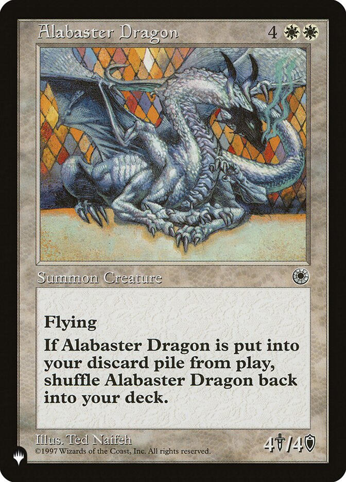 Alabaster Dragon [The List] | Card Citadel