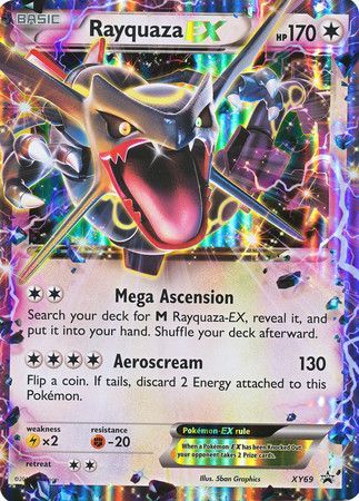 Rayquaza EX (XY69) (Jumbo Card) [XY: Black Star Promos] | Card Citadel