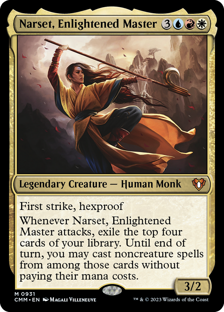 Narset, Enlightened Master [Commander Masters] | Card Citadel