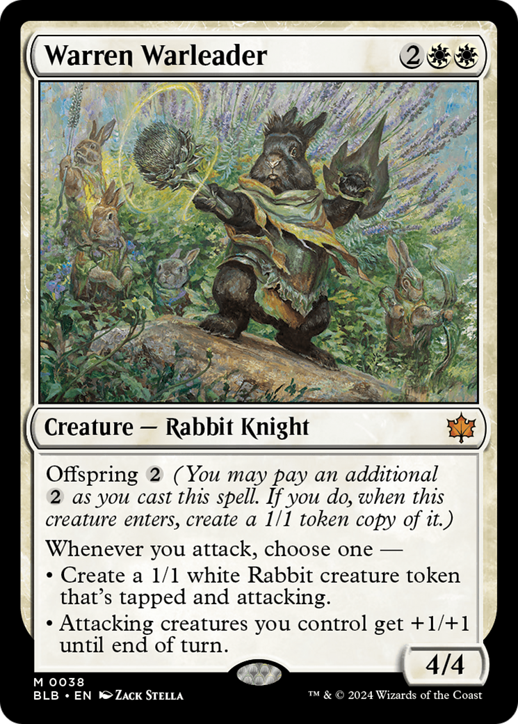 Warren Warleader [Bloomburrow] | Card Citadel