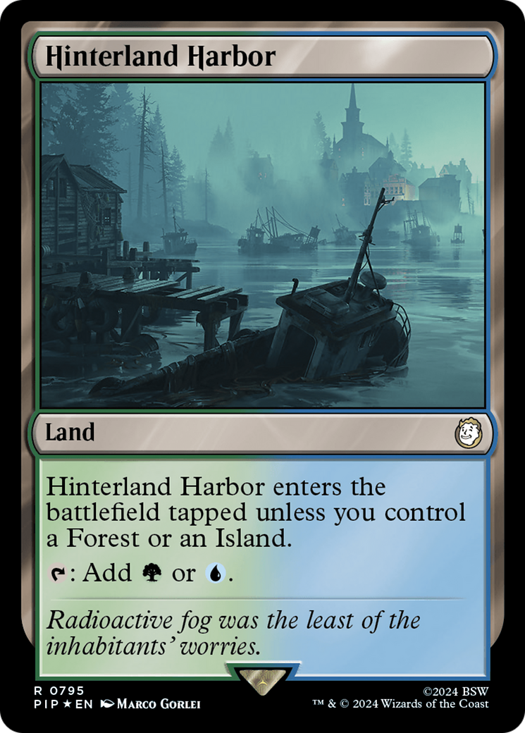 Hinterland Harbor (Surge Foil) [Fallout] | Card Citadel