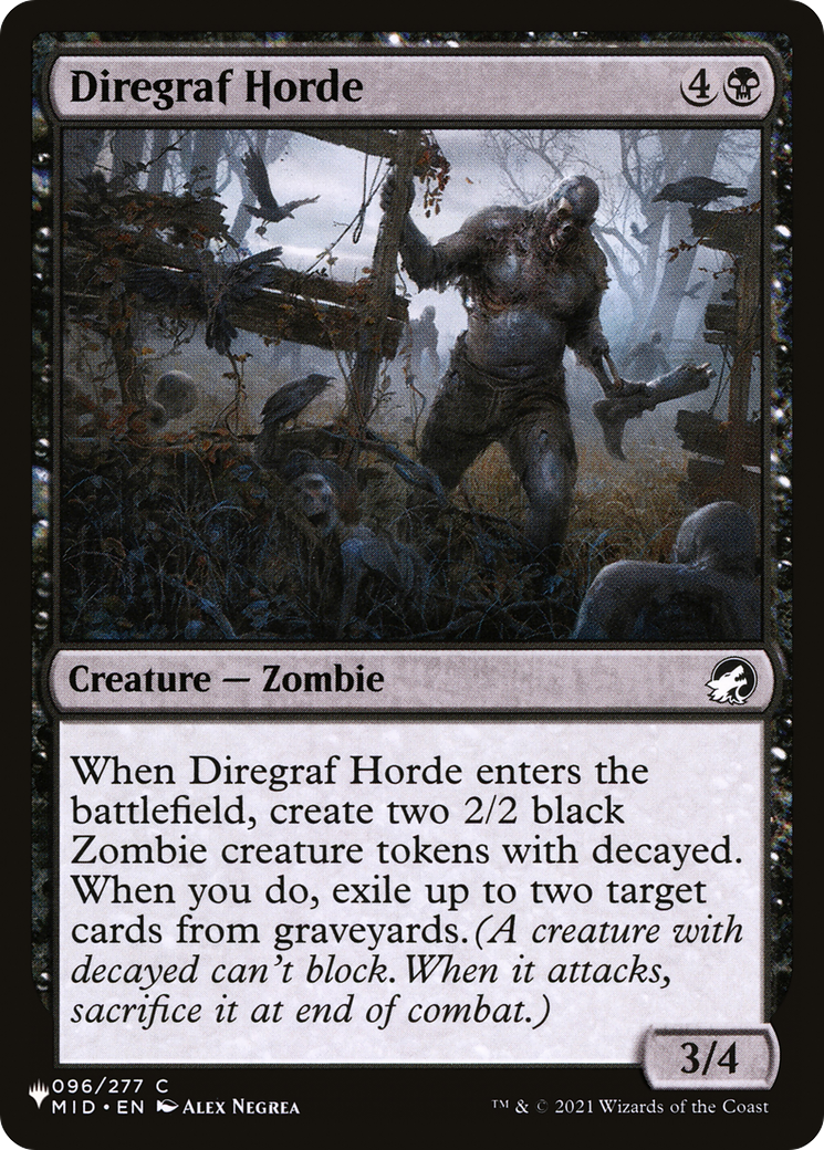 Diregraf Horde [The List] | Card Citadel