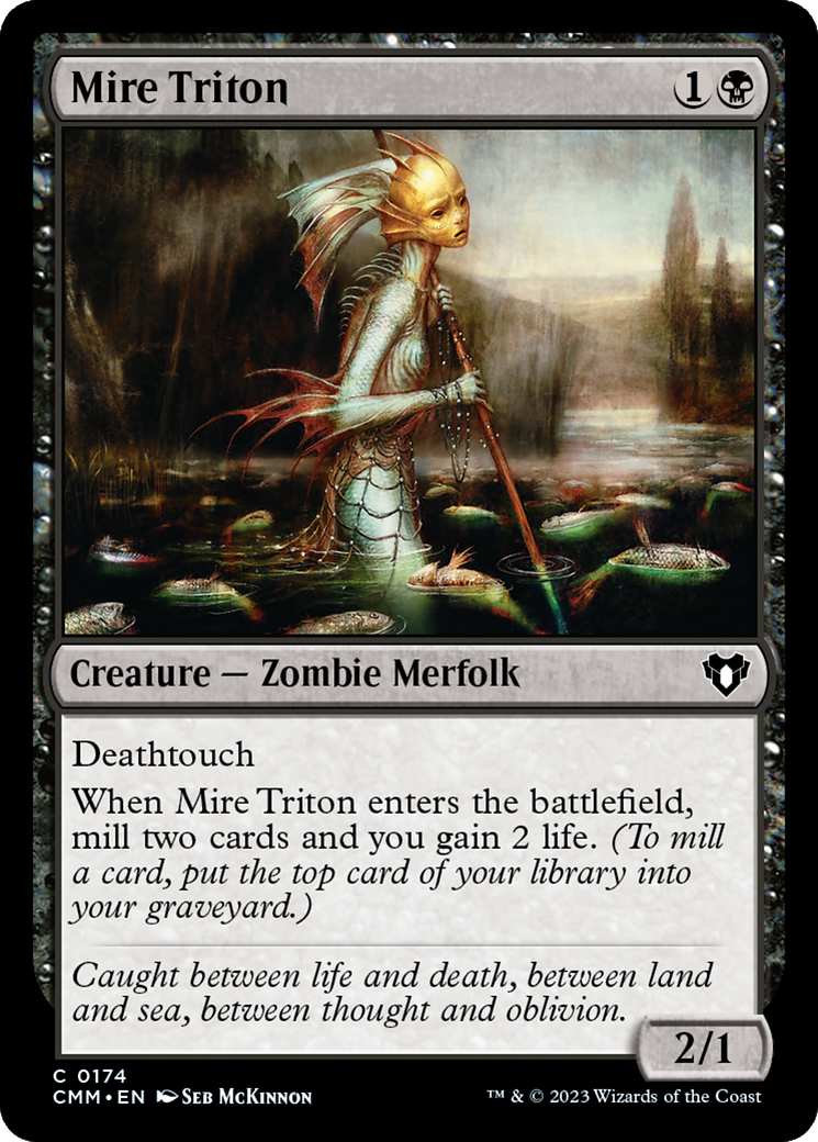 Mire Triton [Commander Masters] | Card Citadel