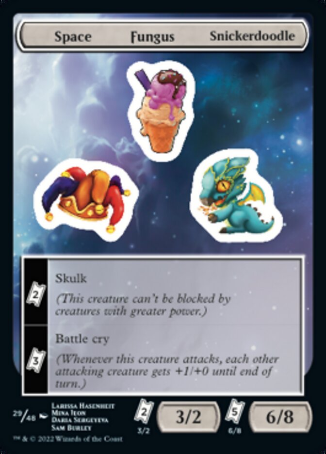 Space Fungus Snickerdoodle [Unfinity Stickers] | Card Citadel