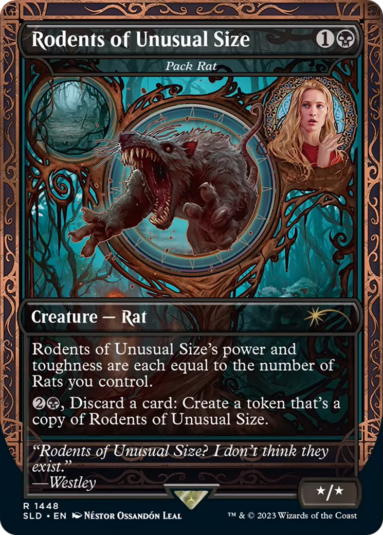 Rodents of Unusual Size - Pack Rat [Secret Lair Drop Series] | Card Citadel