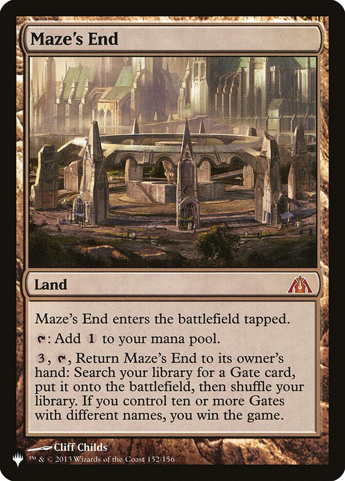 Maze's End [The List] | Card Citadel