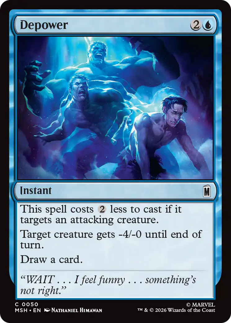Depower [Marvel Super Heroes] | Card Citadel