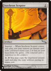 Isochron Scepter [The List] | Card Citadel