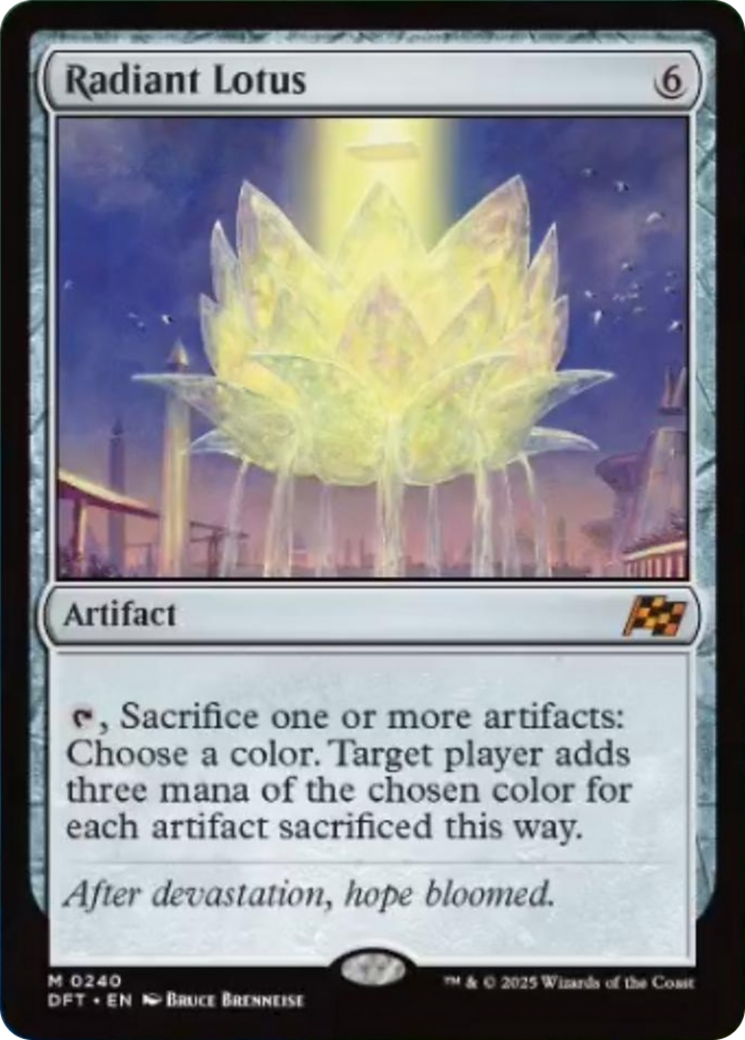 Radiant Lotus [Aetherdrift] | Card Citadel