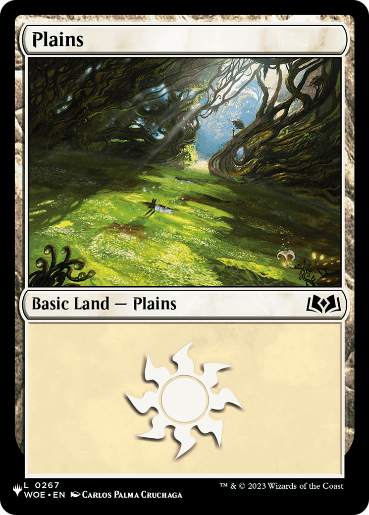 Plains (0267) (WOE) [The List] | Card Citadel