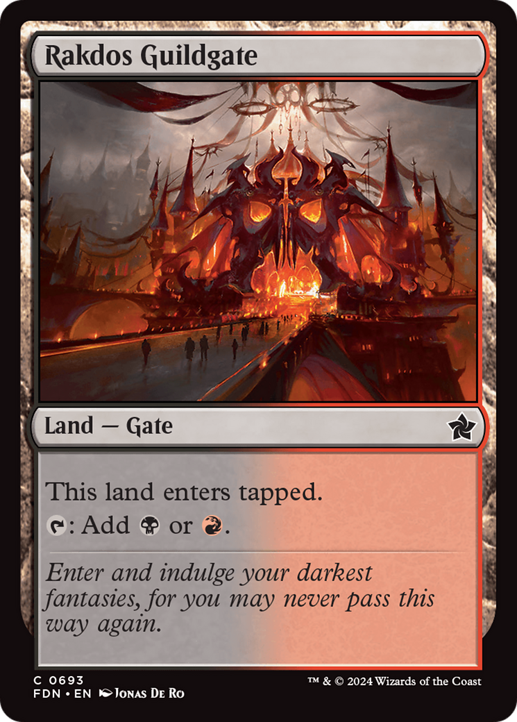 Rakdos Guildgate [Foundations] | Card Citadel