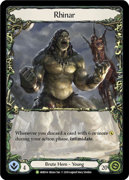 Rhinar [HER054] (Promo)  Cold Foil | Card Citadel