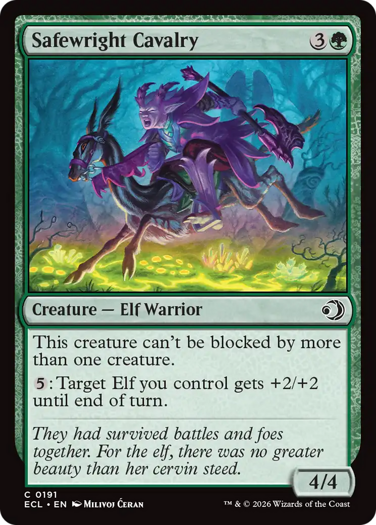 Safewright Cavalry [Lorwyn Eclipsed] | Card Citadel