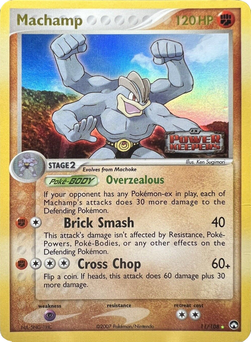 Machamp (11/108) (Stamped) [EX: Power Keepers] | Card Citadel