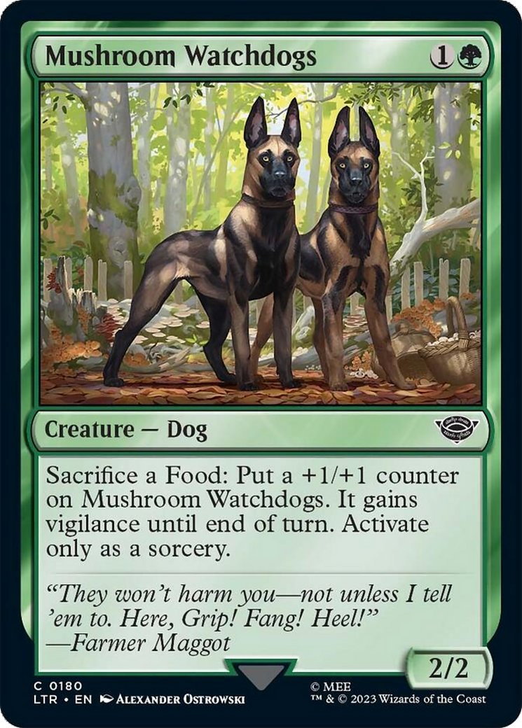 Mushroom Watchdogs [The Lord of the Rings: Tales of Middle-Earth] | Card Citadel