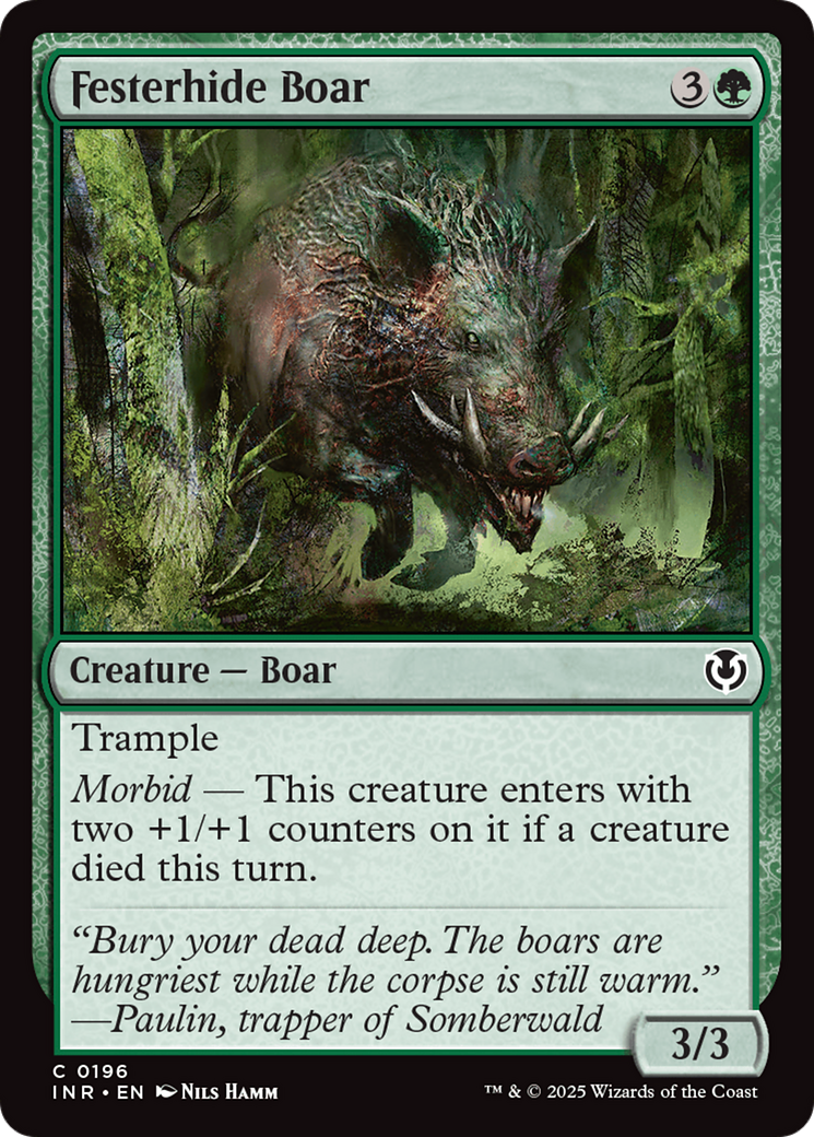 Festerhide Boar [Innistrad Remastered] | Card Citadel