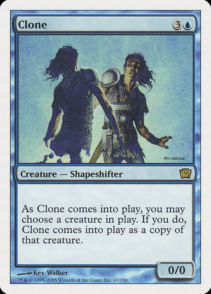 Clone (9th Edition) [Oversize Cards] | Card Citadel