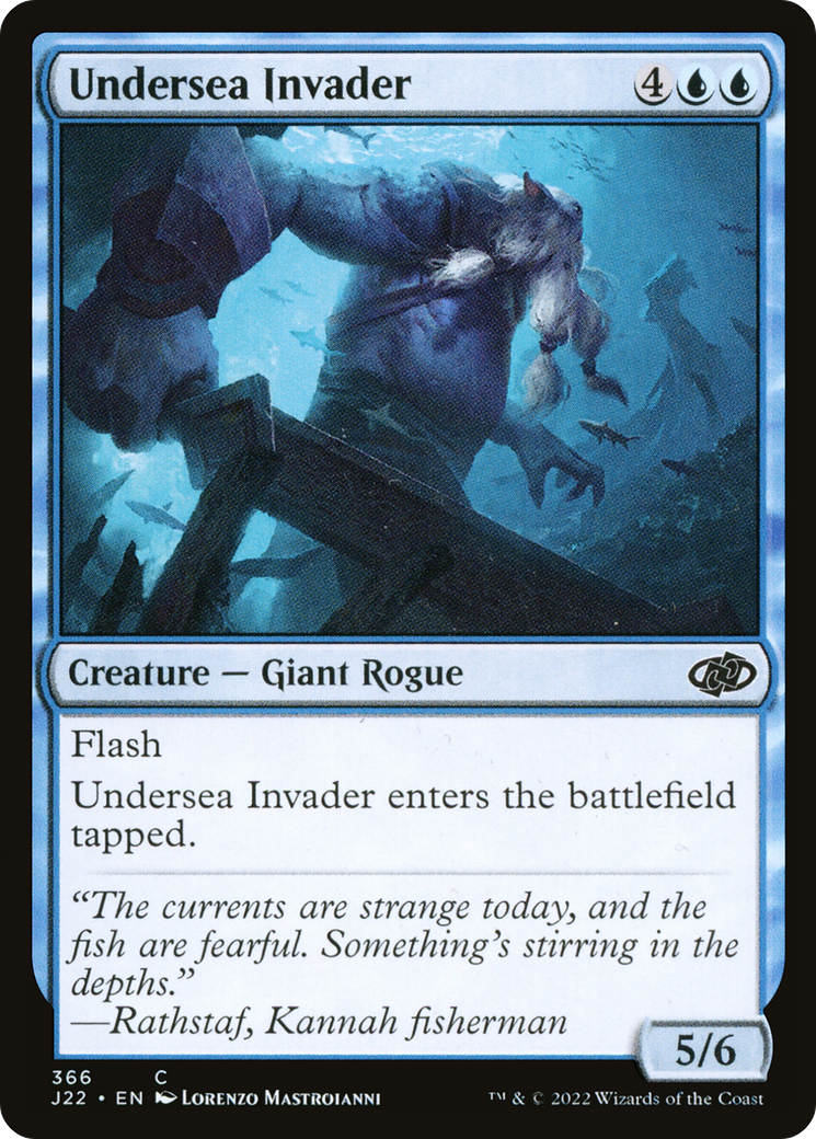 Undersea Invader [Jumpstart 2022] | Card Citadel