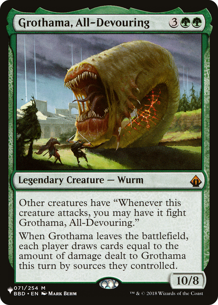 Grothama, All-Devouring [The List Reprints] | Card Citadel