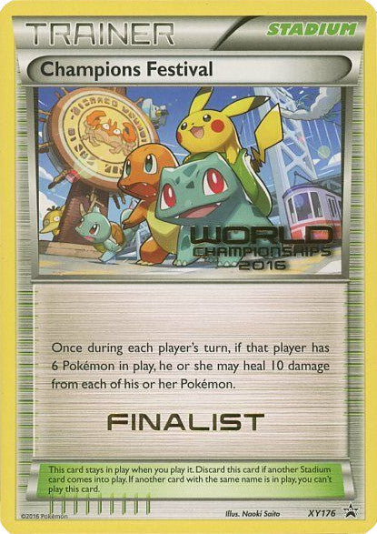 Champions Festival (XY176) (2016 Finalist) [XY: Black Star Promos] | Card Citadel