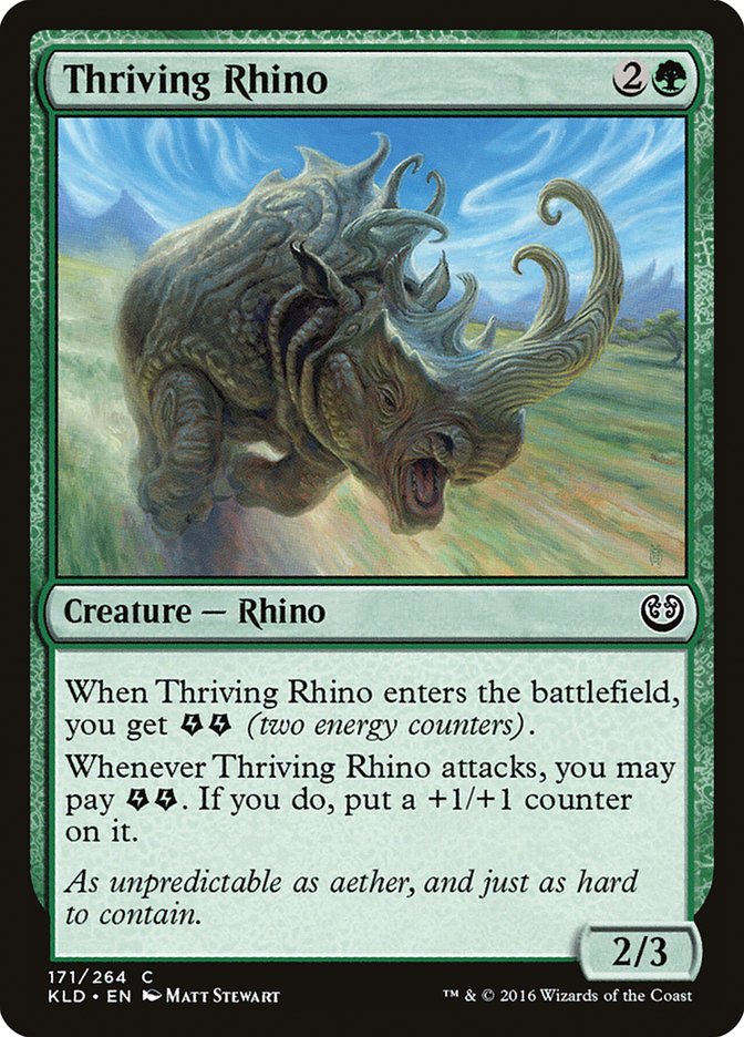 Thriving Rhino [Kaladesh] | Card Citadel