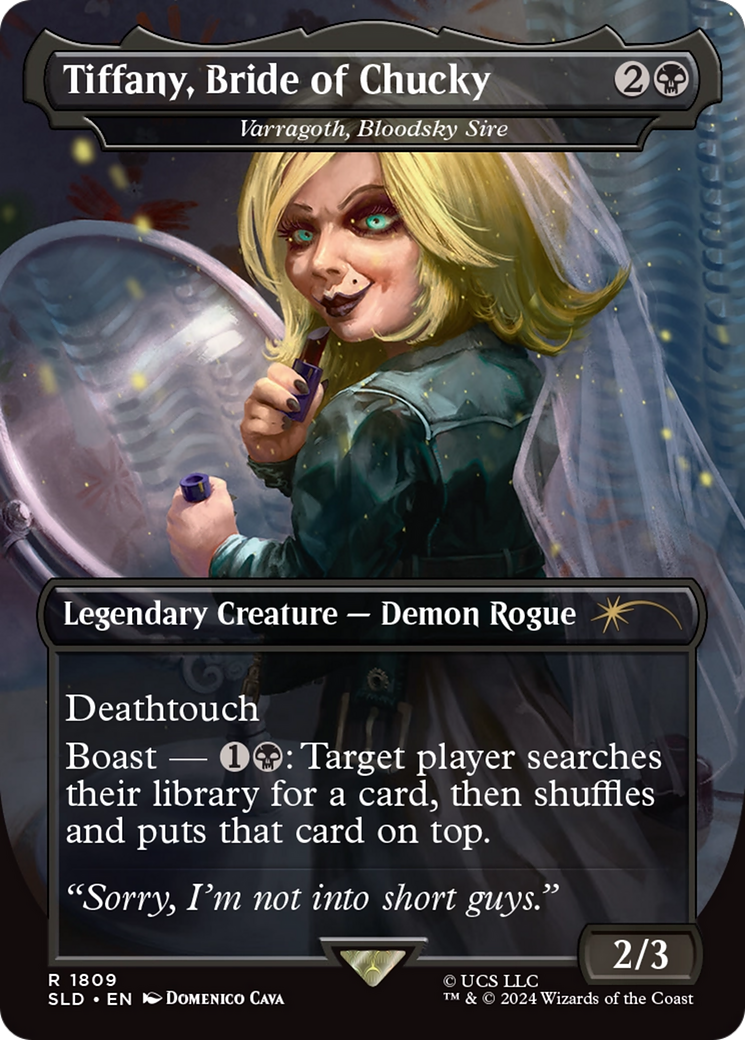 Tiffany, Bride of Chucky - Varragoth, Bloodsky Sire [Secret Lair Drop Series] | Card Citadel