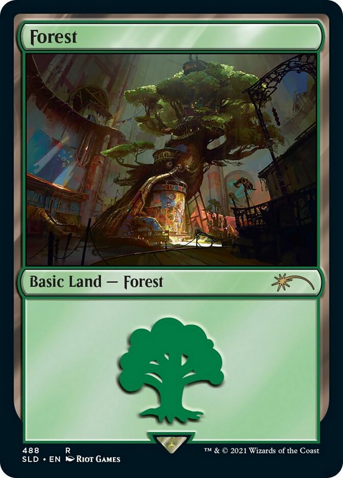 Forest (488) [Secret Lair Drop Series] | Card Citadel