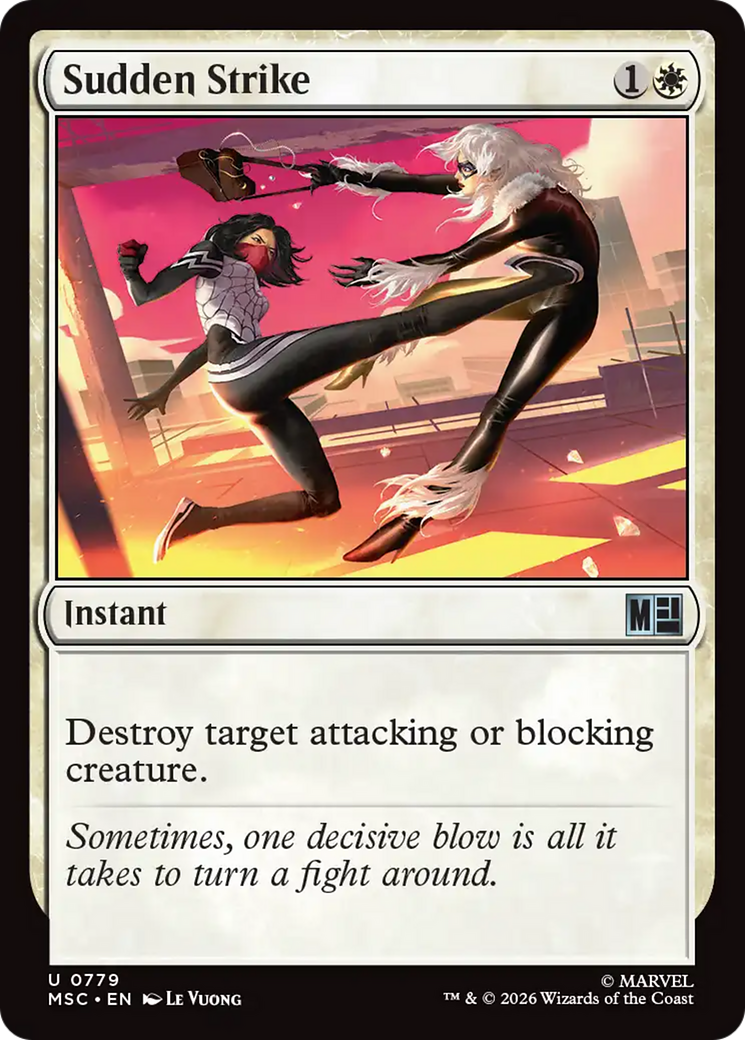Sudden Strike [Marvel Super Heroes Commander] | Card Citadel