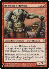 Heartless Hidetsugu [The List] | Card Citadel