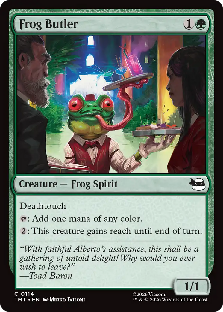 Frog Butler [Teenage Mutant Ninja Turtles] | Card Citadel