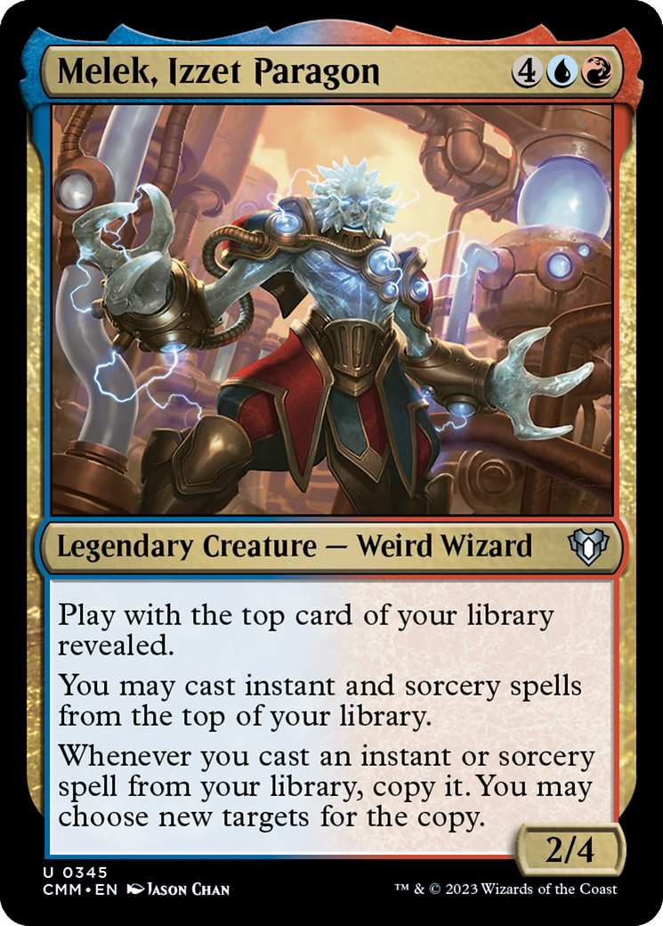 Melek, Izzet Paragon [Commander Masters] | Card Citadel