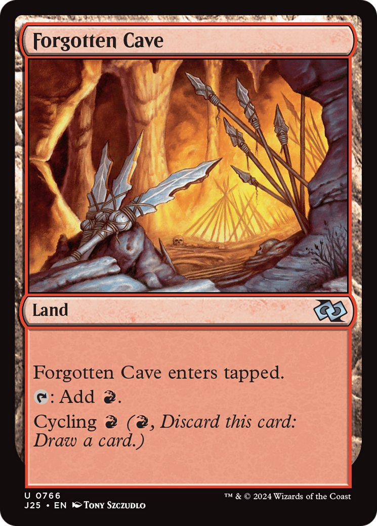 Forgotten Cave [Foundations Jumpstart] | Card Citadel