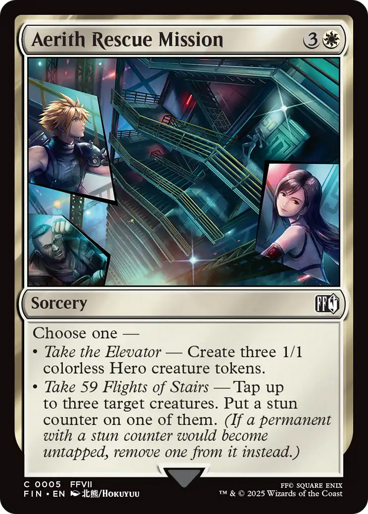 Aerith Rescue Mission [FINAL FANTASY] | Card Citadel