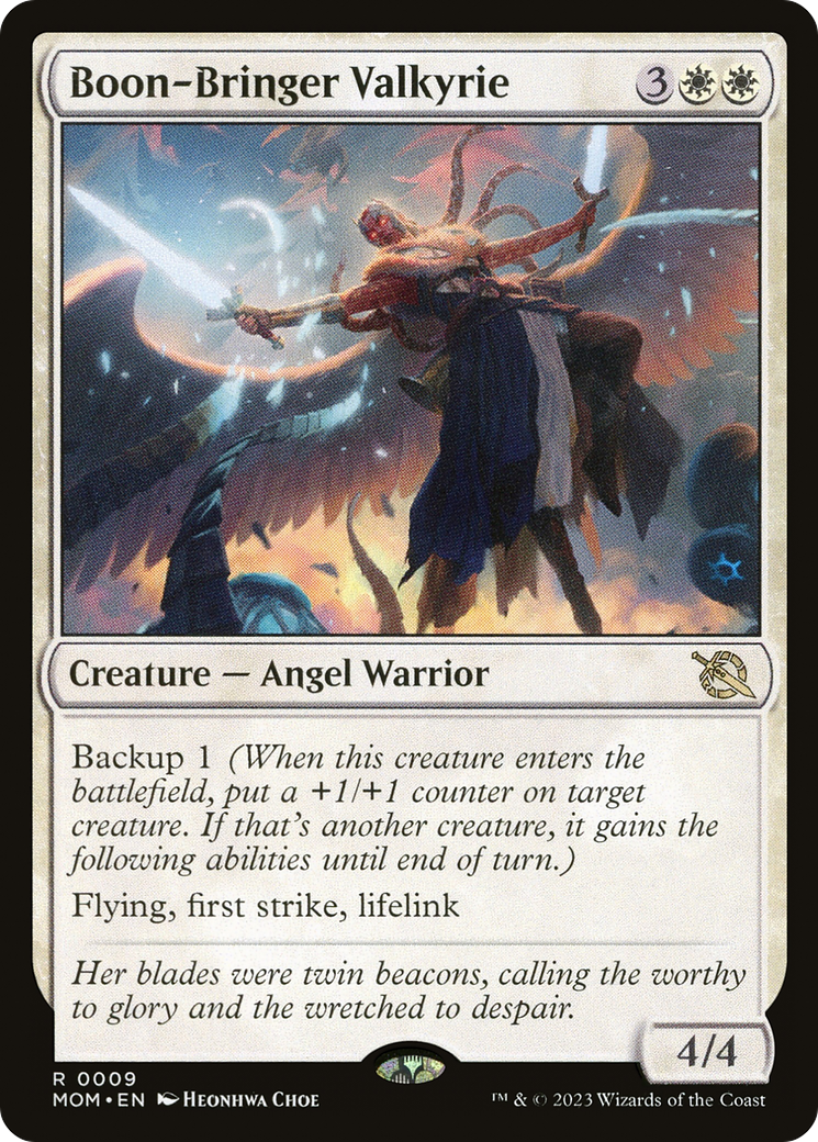 Boon-Bringer Valkyrie [March of the Machine] | Card Citadel