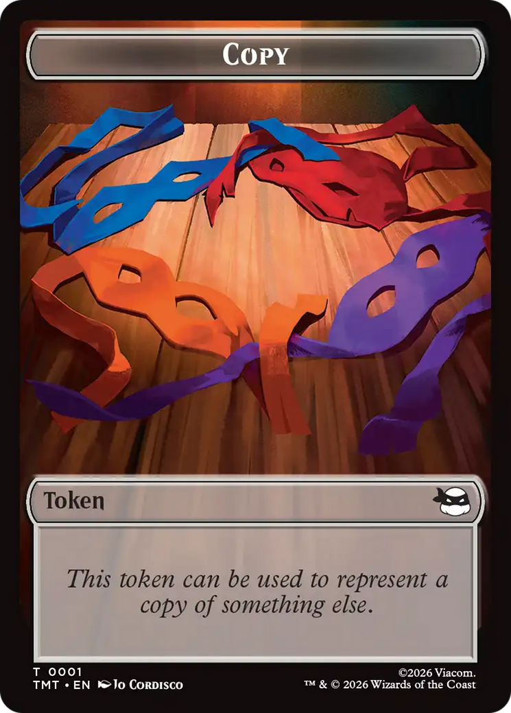 Rat // Copy Double-Sided Token [Teenage Mutant Ninja Turtles Tokens] | Card Citadel