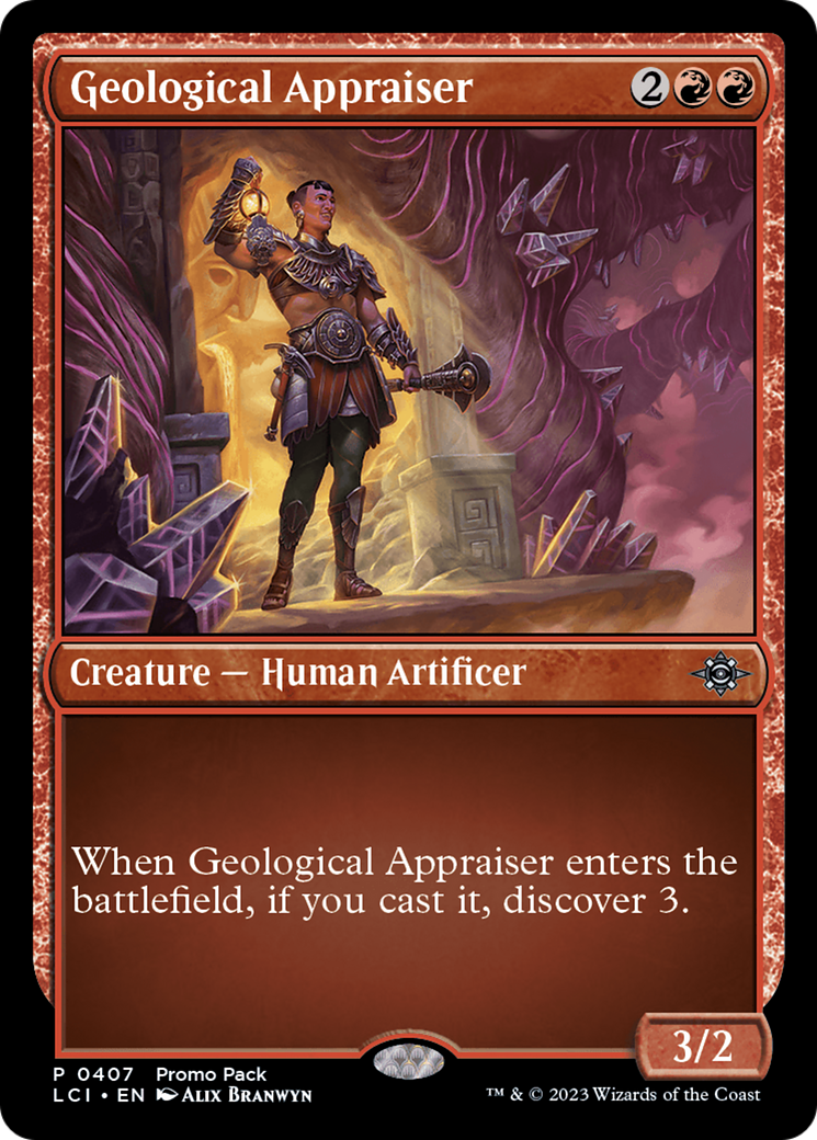 Geological Appraiser [The Lost Caverns of Ixalan Promos] | Card Citadel