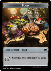 Food // Pawpatch Recruit Double-Sided Token [Bloomburrow Tokens] | Card Citadel