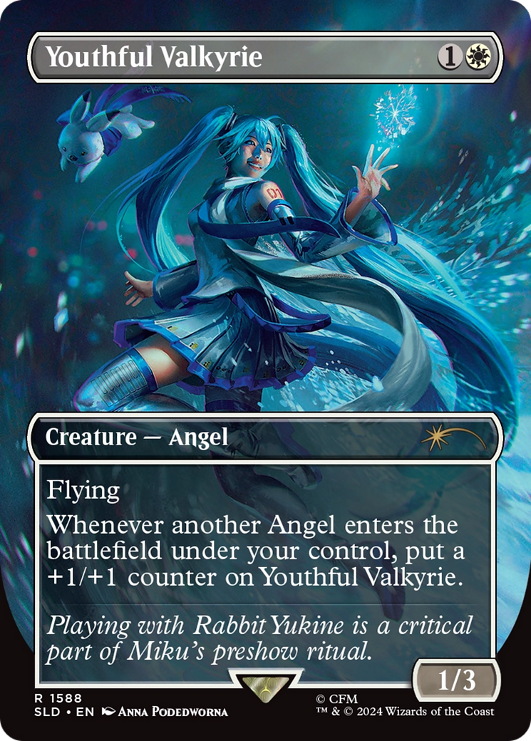 Youthful Valkyrie (Rainbow Foil) [Secret Lair Drop Series] | Card Citadel