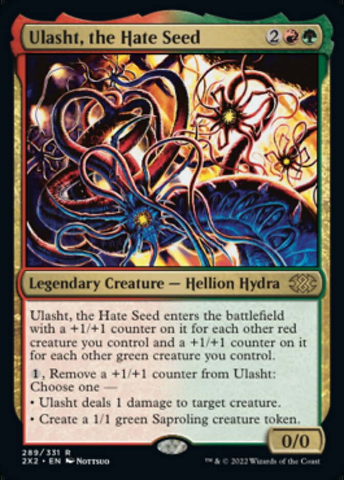 Ulasht, the Hate Seed [Double Masters 2022] | Card Citadel