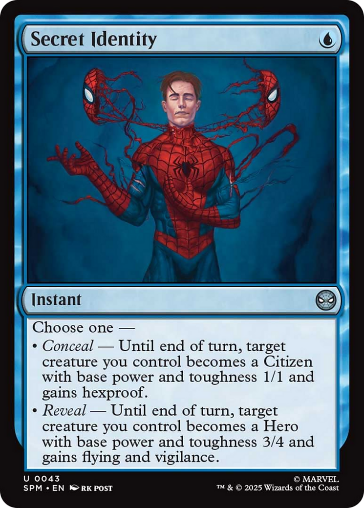 Secret Identity [Marvel's Spider-Man] | Card Citadel