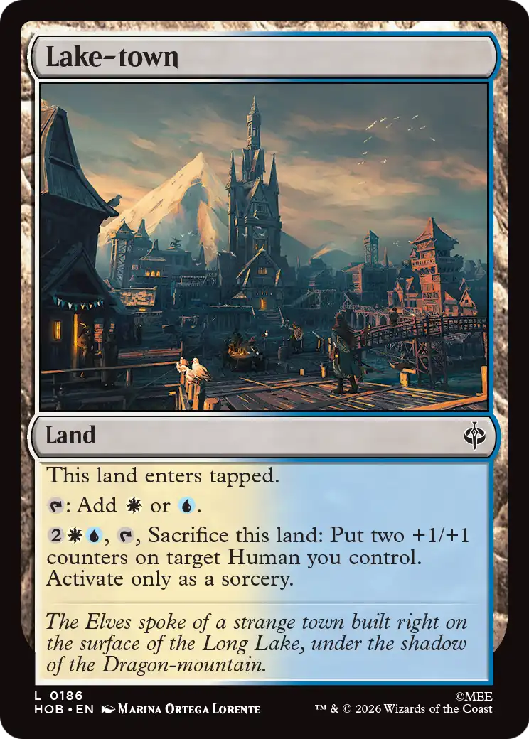 Lake-town [The Hobbit] | Card Citadel