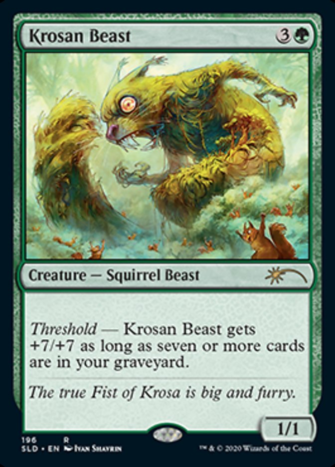 Krosan Beast [Secret Lair Drop Series] | Card Citadel