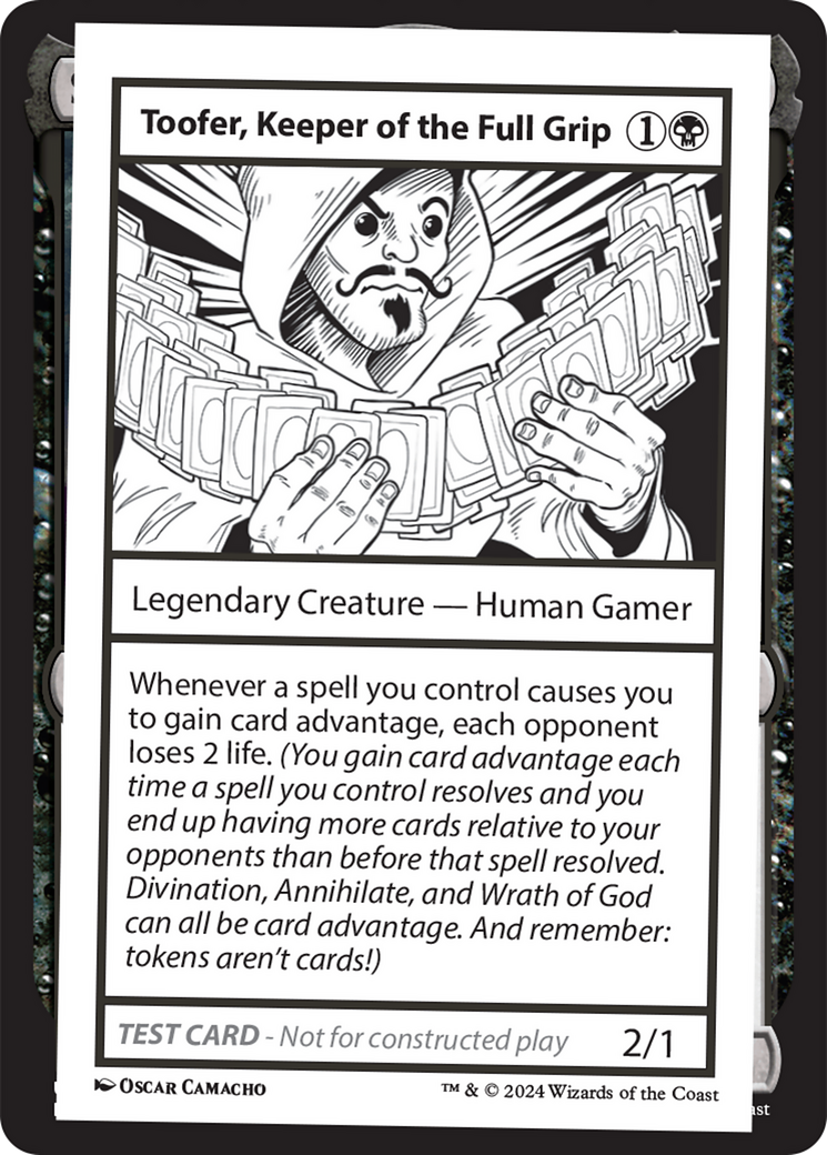 Toofer, Keeper of the Full Grip [Mystery Booster 2 Playtest Cards] | Card Citadel