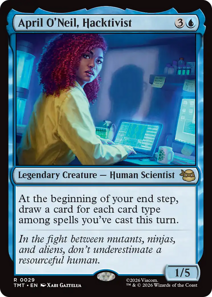 April O'Neil, Hacktivist [Teenage Mutant Ninja Turtles] | Card Citadel